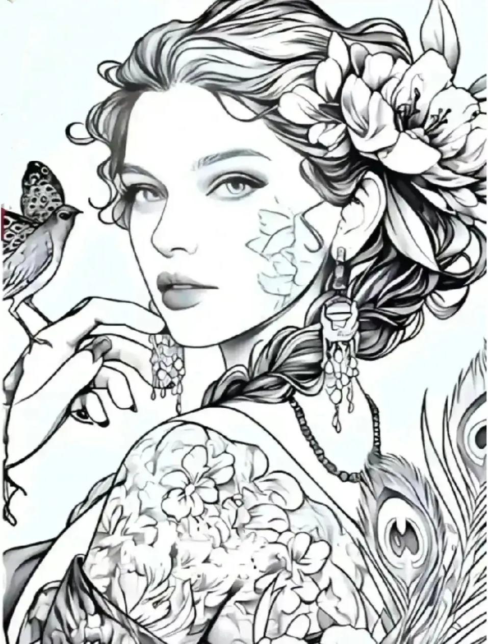 一张图预防老年痴呆，快来试试吧！美女好妩媚，难道这张美图还藏着秘密吗？告诉