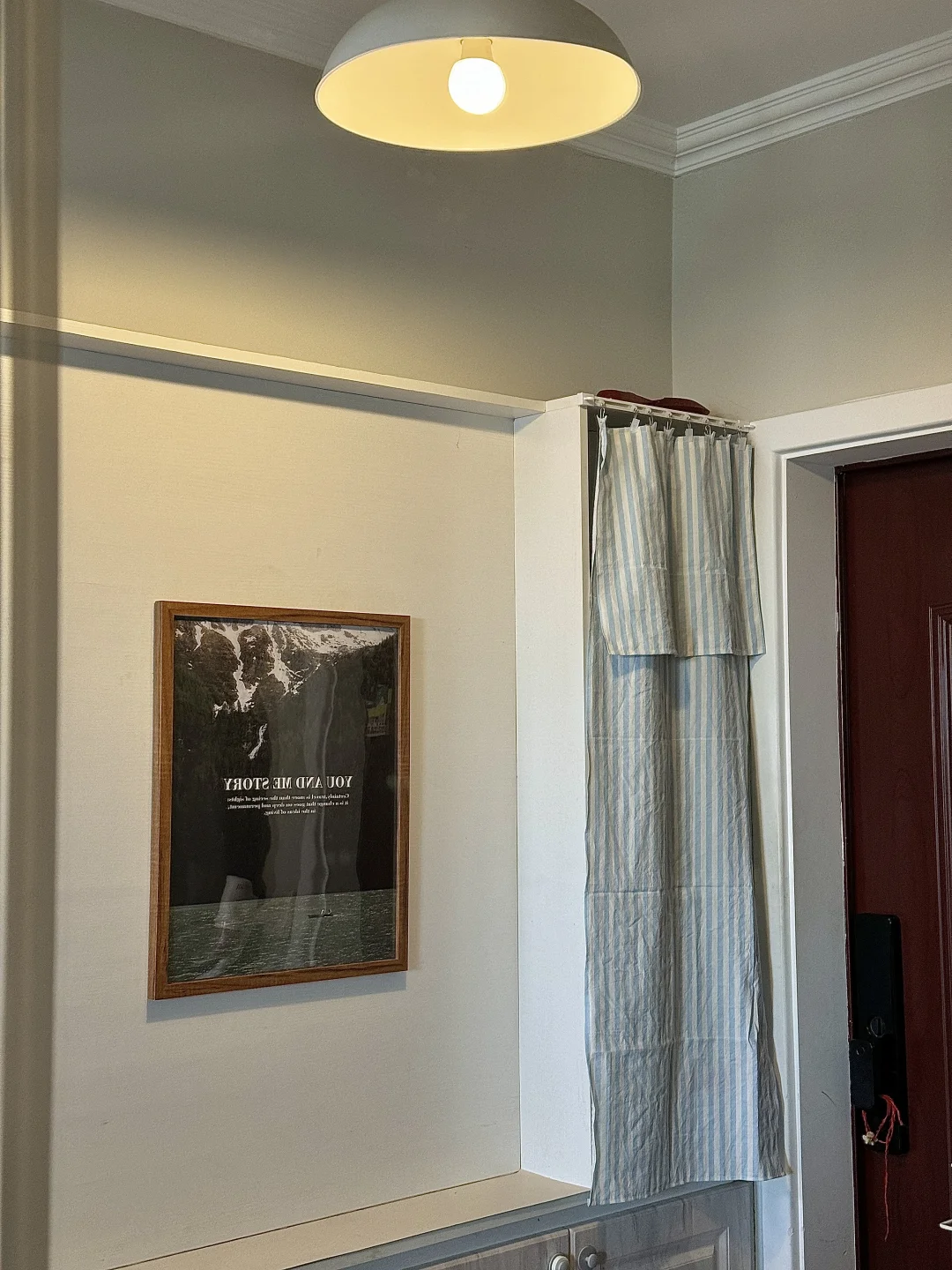 🍏92块改造玄关成功！