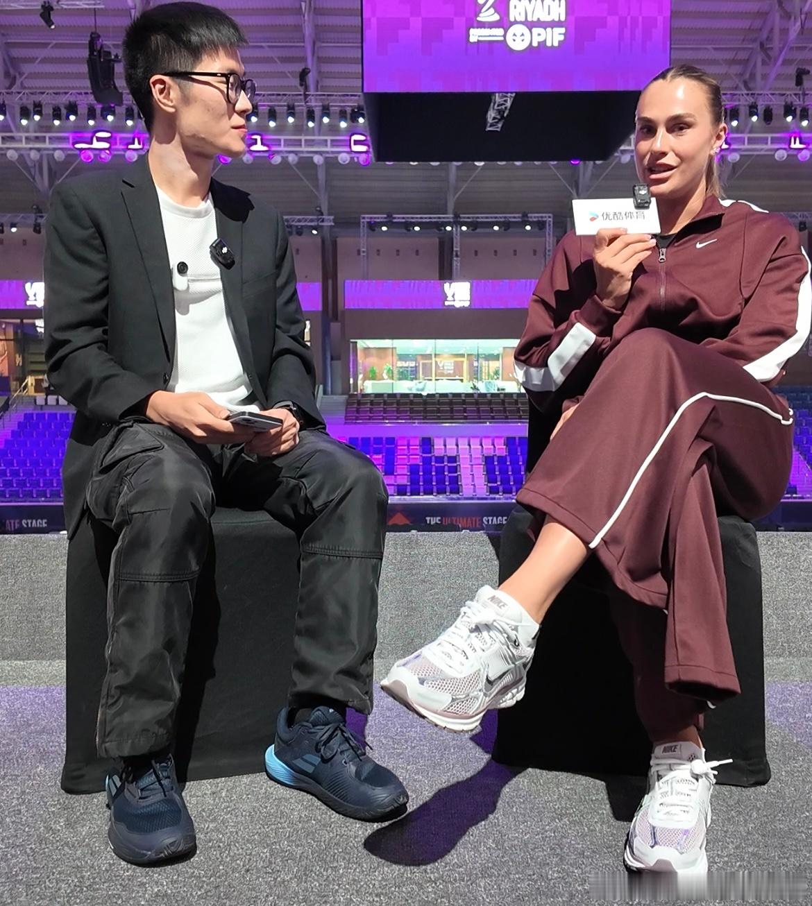 WTA年终总决赛媒体日流水账repo[笑着哭]昨天在利雅得进行了MediaD