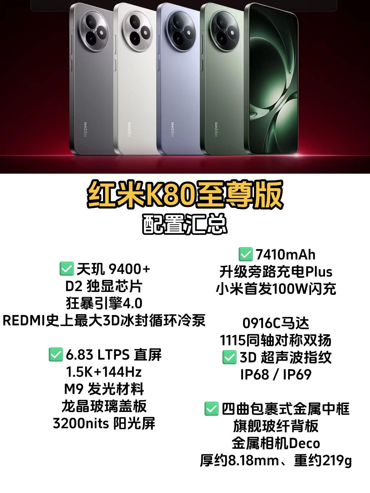 红米这波大招，友商真要麻了。。。这全新的K80至尊版，着实有点太狠了处理