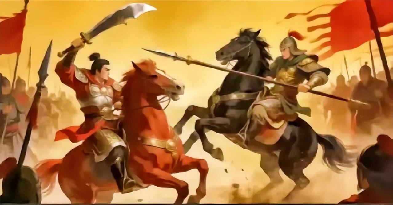 王双连杀两员蜀将，说：“赵云已经死了，蜀中再无人是我的对手！”这时，一将杀来，喊