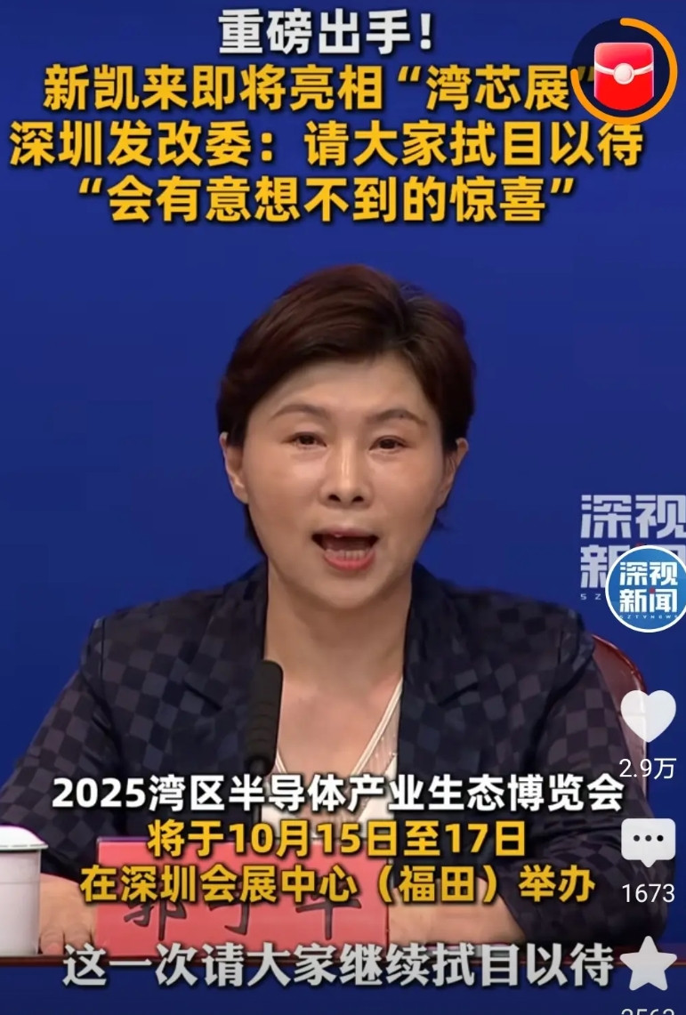 新凯来，后天见。这么大阵仗，估计至少是Duv（宇量昇）发布产品模型，拖个实例也
