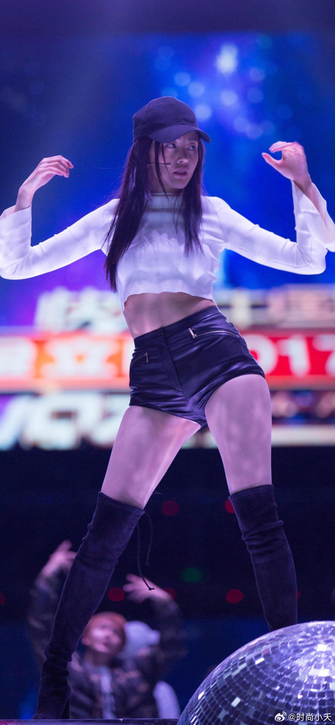 张天爱这素颜彩排照，在日本能出道吗？