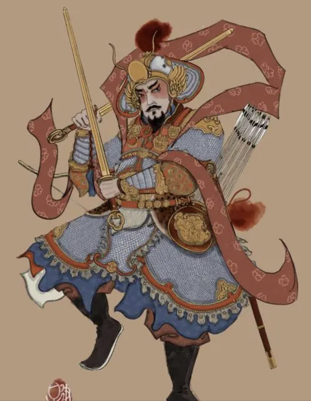 唐朝名将秦琼病榻12年，李世民广寻名医为他治病，秦琼为此感激涕零。但是，每次秦琼