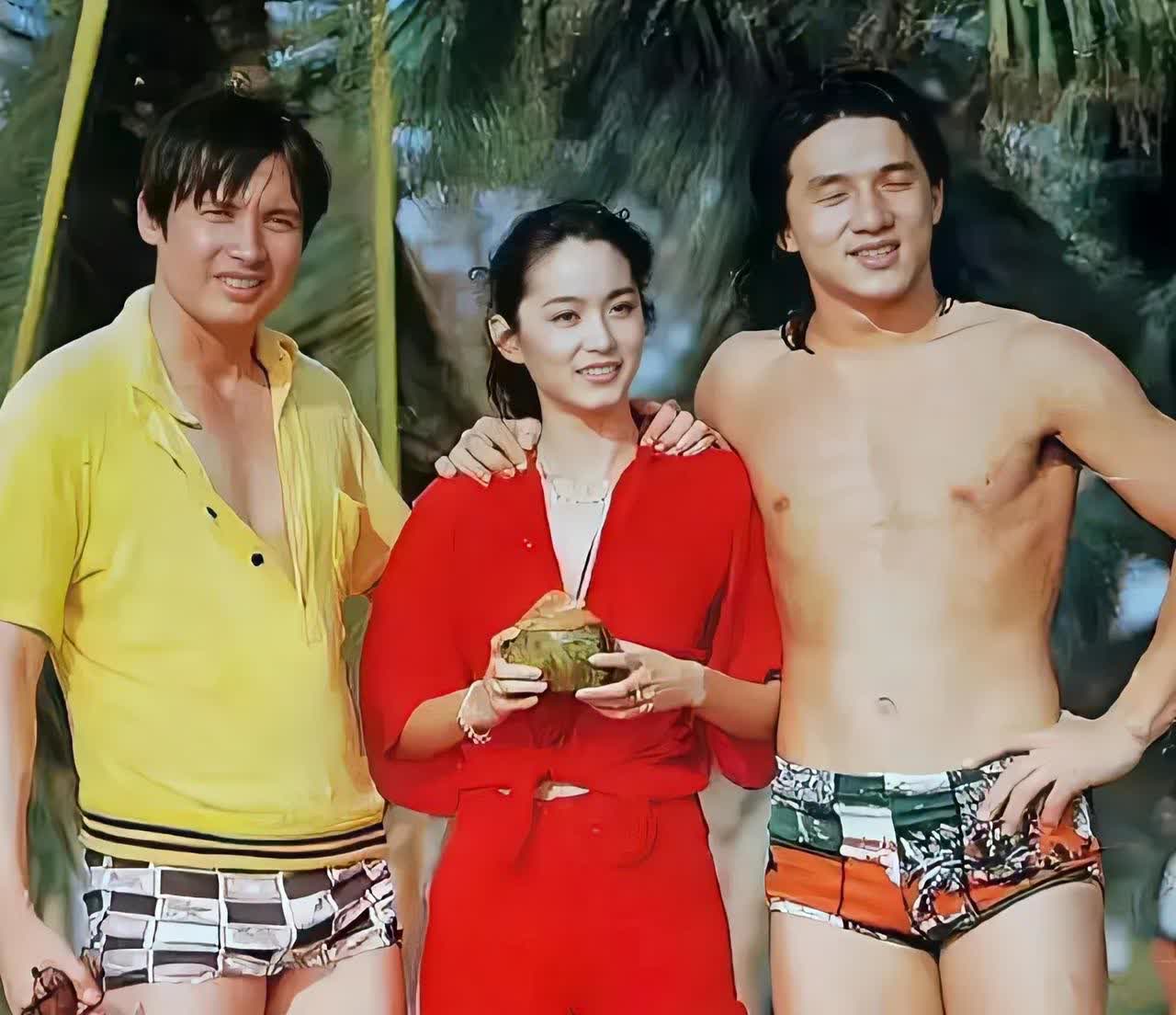 林青霞当年不愧是台湾第一美女，他和王祖贤、钟楚红、张敏这些美女，在一起丝