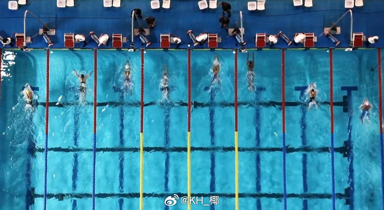泛太平洋游泳锦标赛女100蛙决赛🇺🇸Siroky1:05.32🇨🇳唐