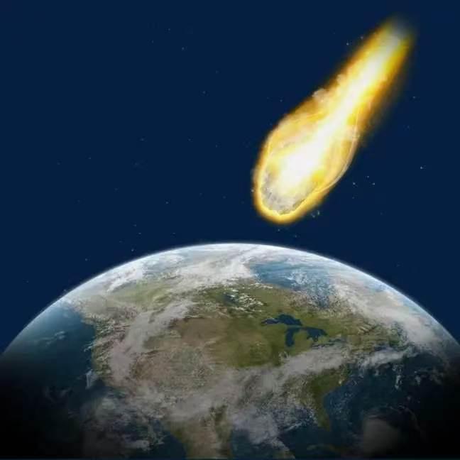 美国天降陨石！天象示警：或国分崩，或大人物遭劫3月17日上午，一颗巨型陨石