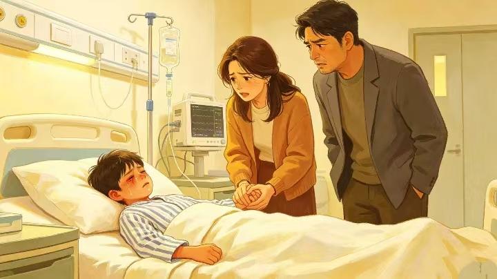 一块夜市蛋糕，让9岁男孩切掉部分肠道住进ICU！医生的话惊醒所有家长“妈妈，我