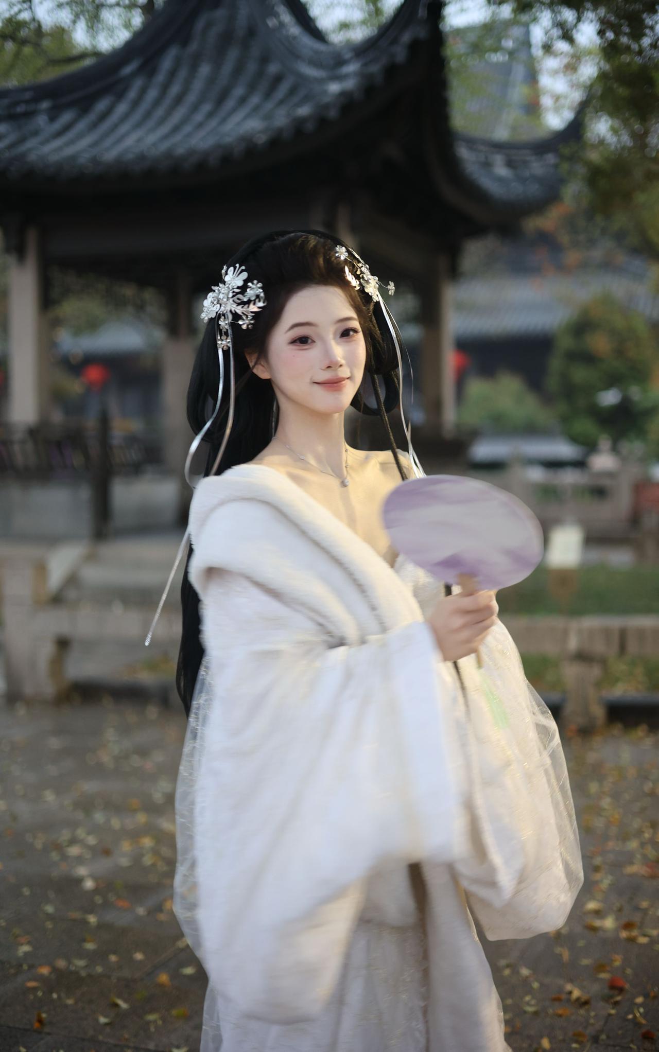 古风氛围感温柔系穿搭国风古韵汉服小仙女汉服摄影