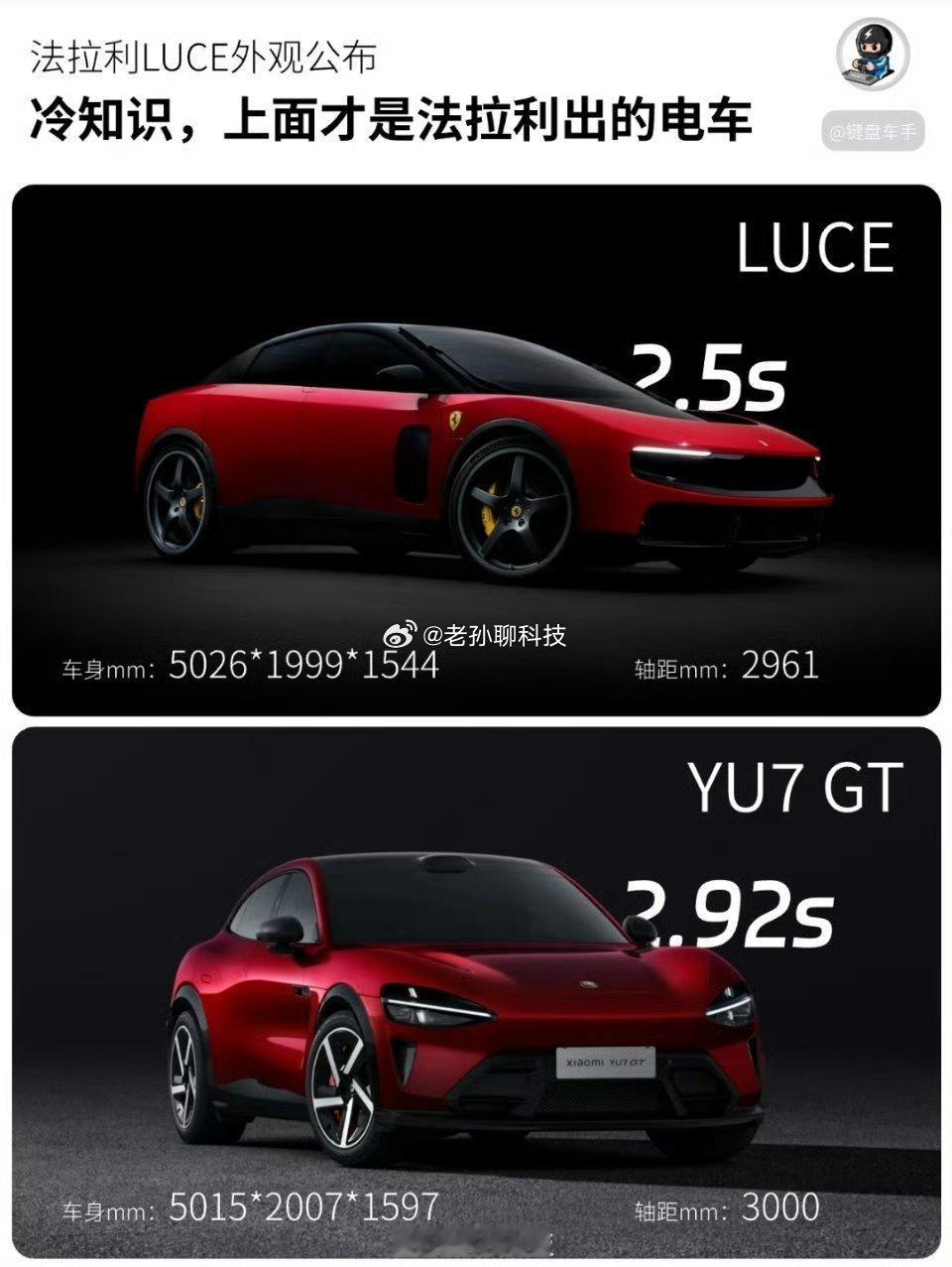 法拉利史上首款电动车亮相小米YU7GT真的完胜法拉利了法拉利是怎么搞出这种看