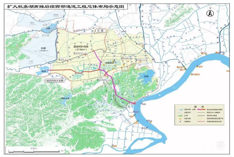 热知识，西湖景区内现在就在挖比地铁还要深的隧道[doge]