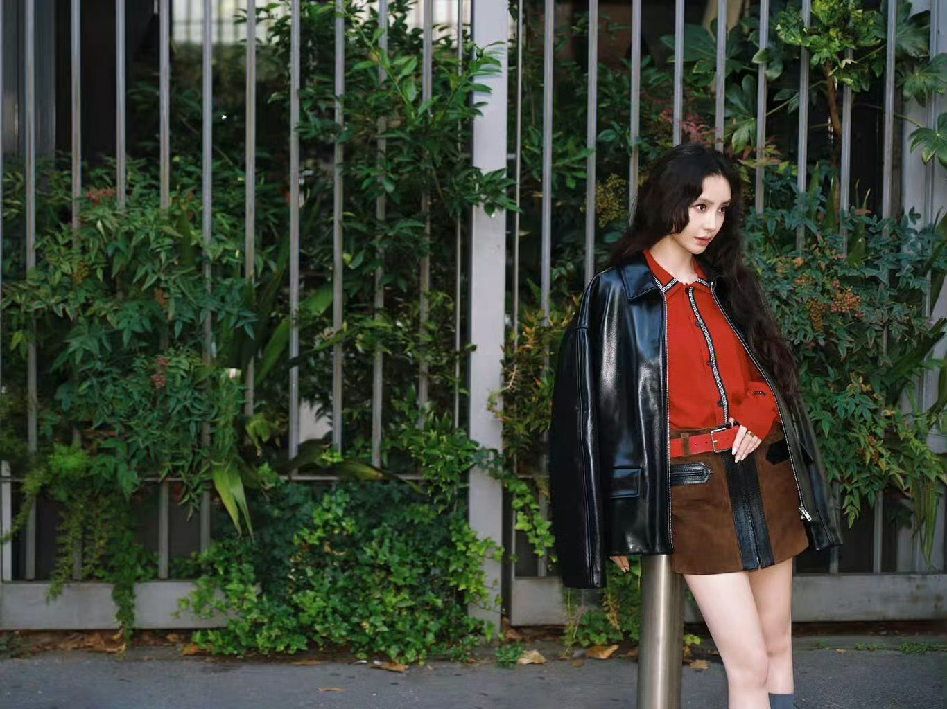 Angelababy×Marni品牌大片，时髦的baby姐~​​​