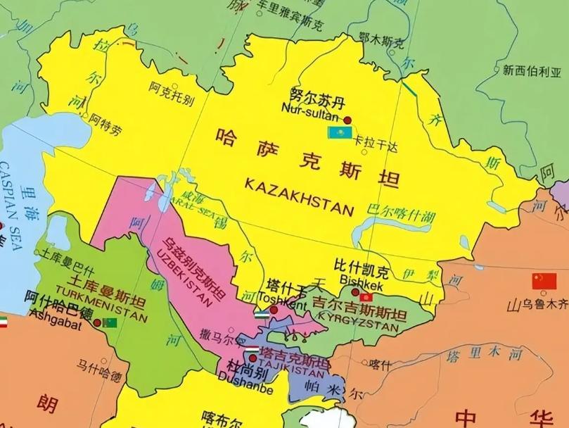 中亚五国现在越来越重要了！中亚五国集体加强与中国的经贸关系，讲白一点，其实在