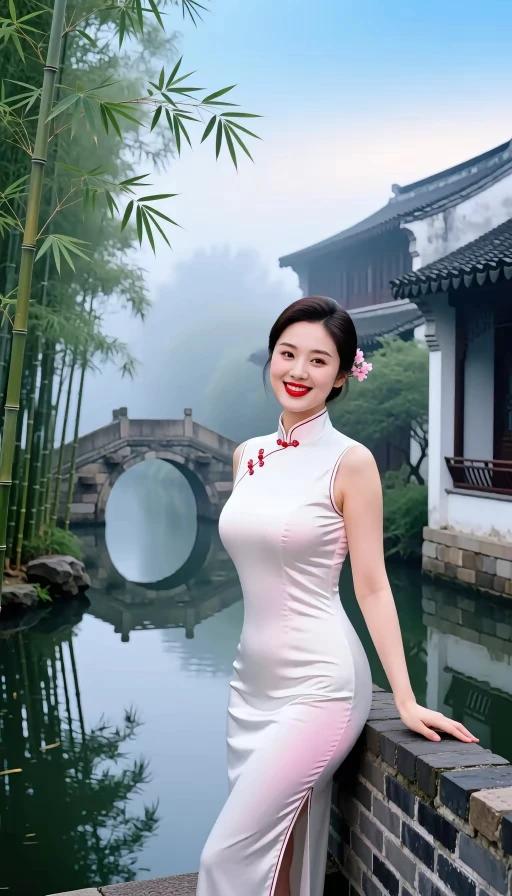 这描绘的可不就是一见钟情嘛。那种瞬间的心动难以言喻，情究竟是何般事物？竟能让人为