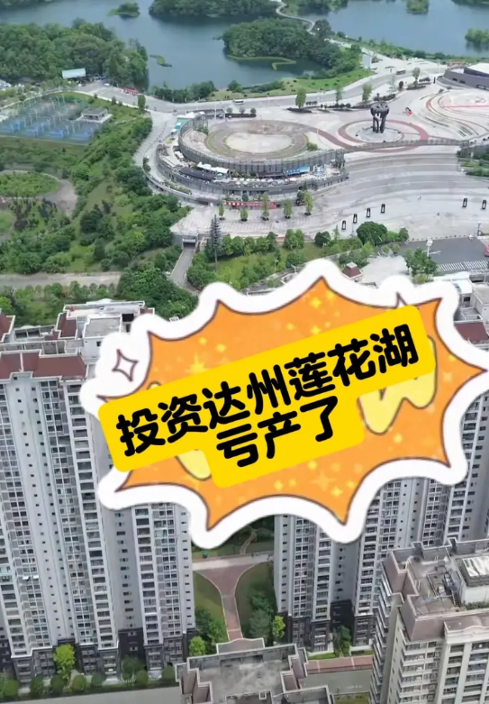 我最失败的投资就是购买了1套位于达州莲花湖的1套房子.当时达州除了江湾城，就是莲