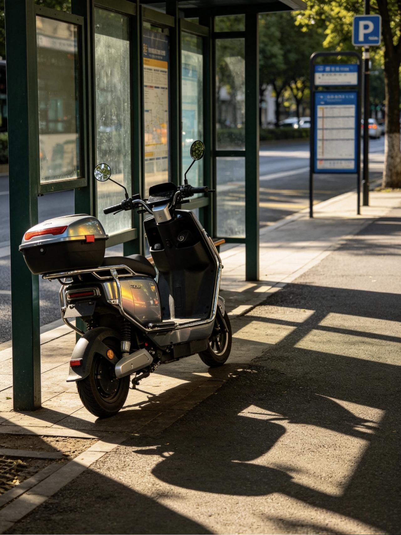 电动车没上锁就被骑走，20公里后在公交站丢下，人被抓了。这事发生在4月初，北京