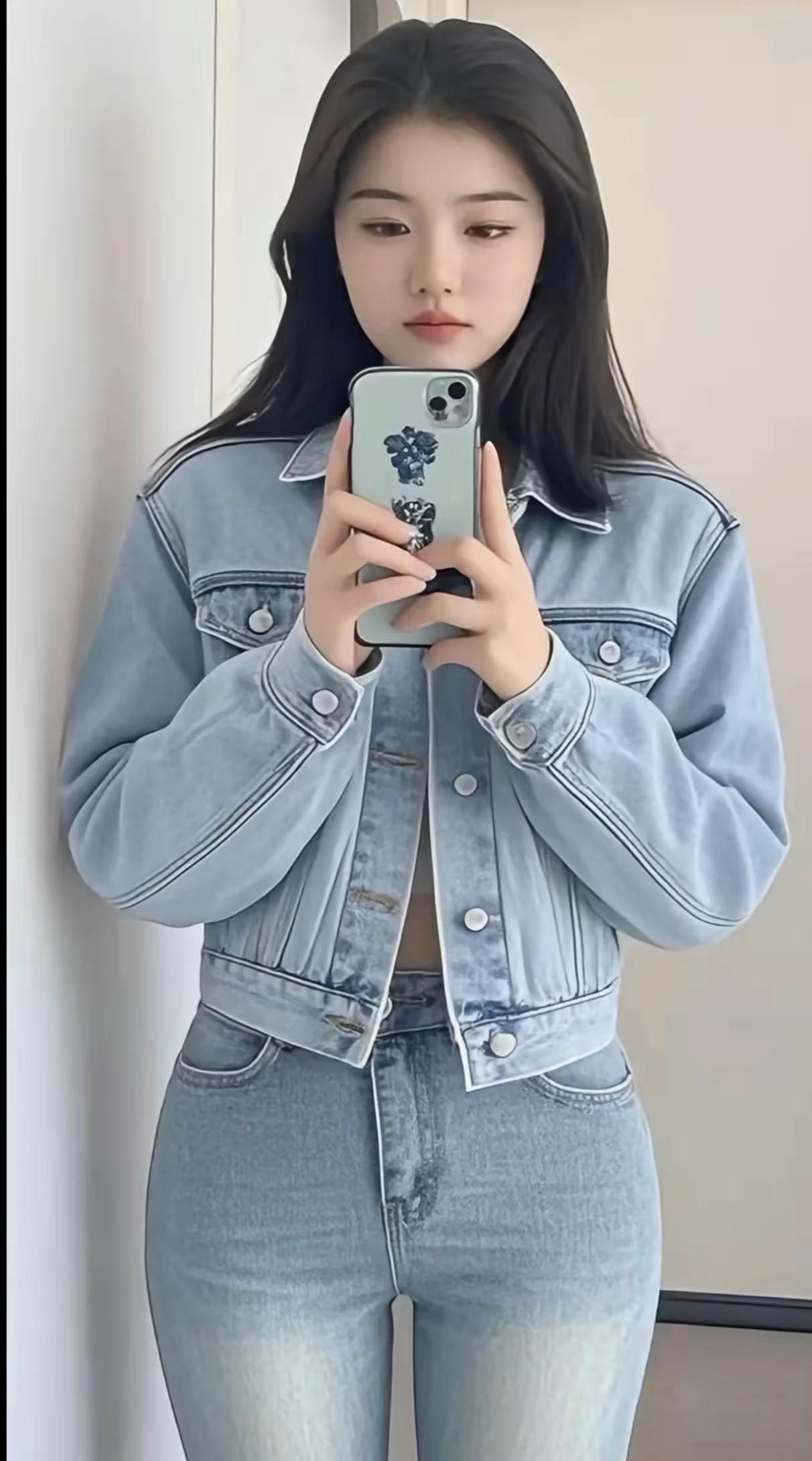 牛仔穿搭指南👖👖，轻松自在，时尚百搭！