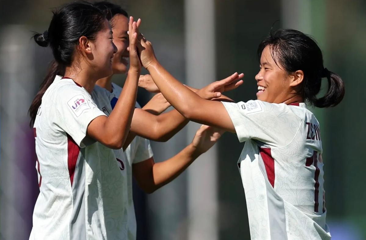 恭喜中国女足!北京时间10月24日晚上9时,中国女足迎来U17女足世界杯小组赛最