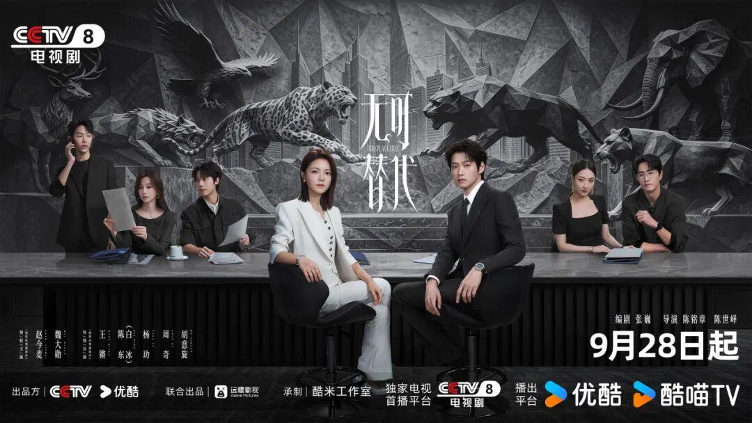CCTV-8新剧《无可替代》9月28号开播的消息刚出来，我直接把优酷预约点了，现