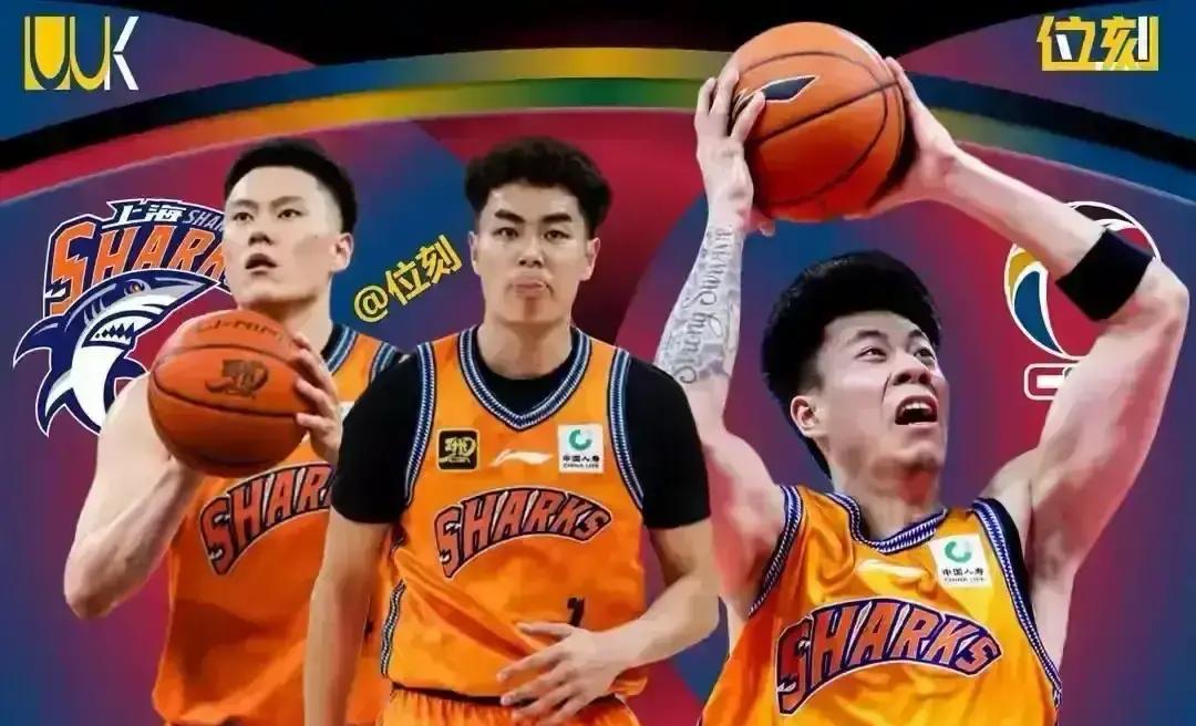 缺了崔晓龙，上海反倒打得更顺。王哲林内线一拱，20分15板，把吉林禁区摁到