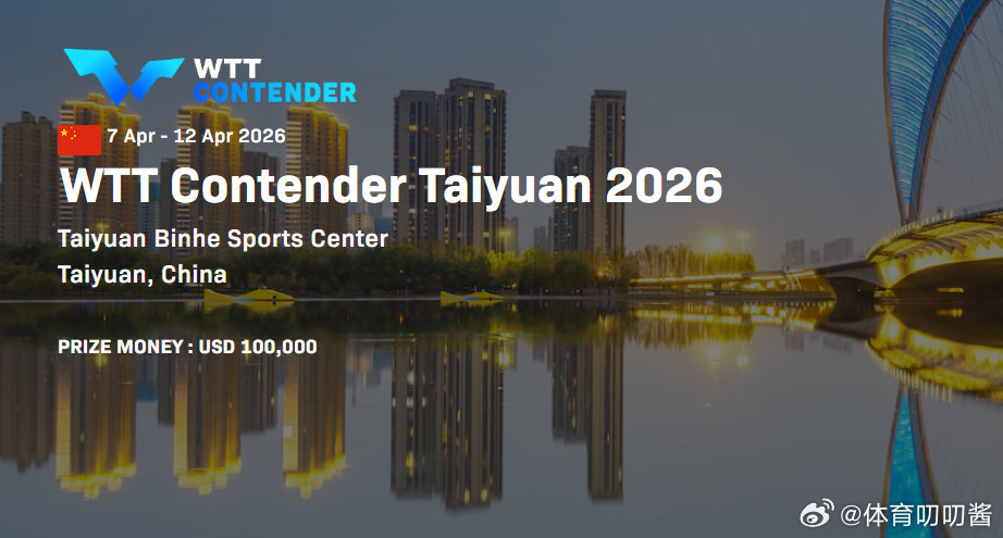 太原常规挑战赛国乒双打名单男双正赛：林诗栋/黄友政、温瑞博/李和宸、陈垣宇/向