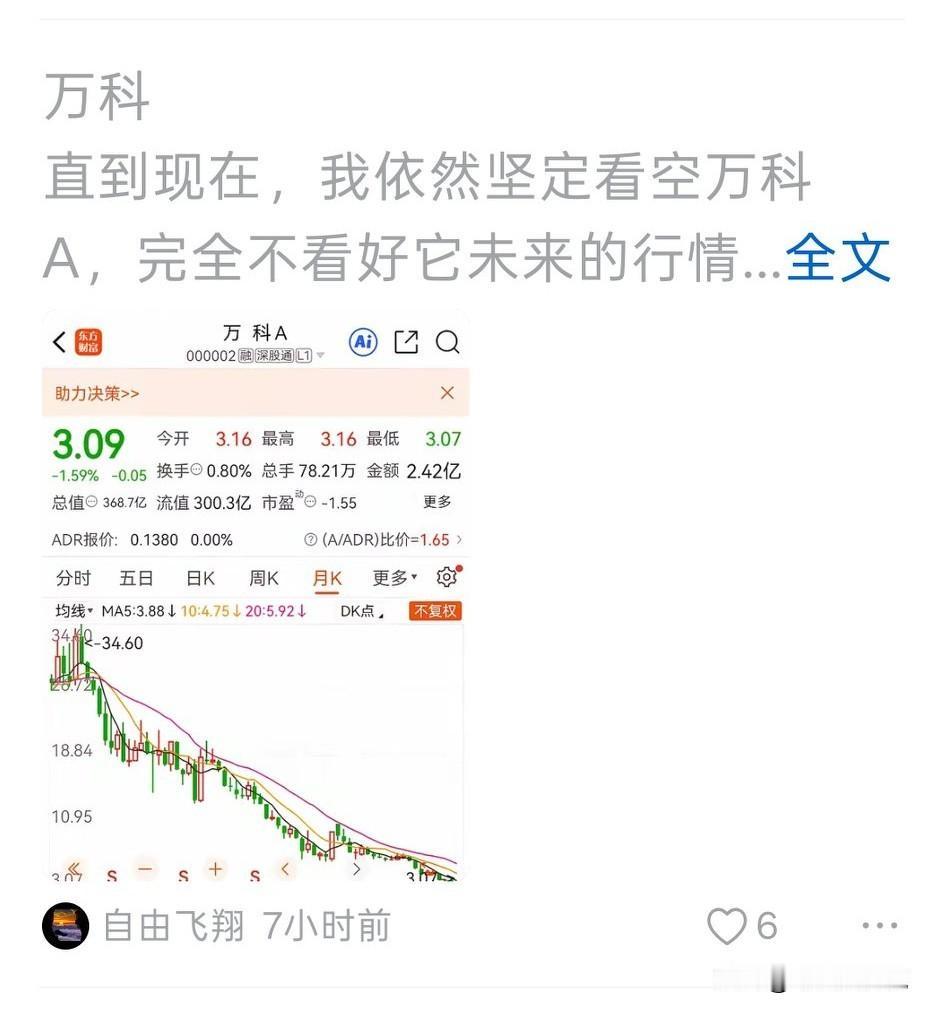 不是一个人看空，而是市场开始用脚投票破三已经是势在必行巨亏之下，没钱还债，融