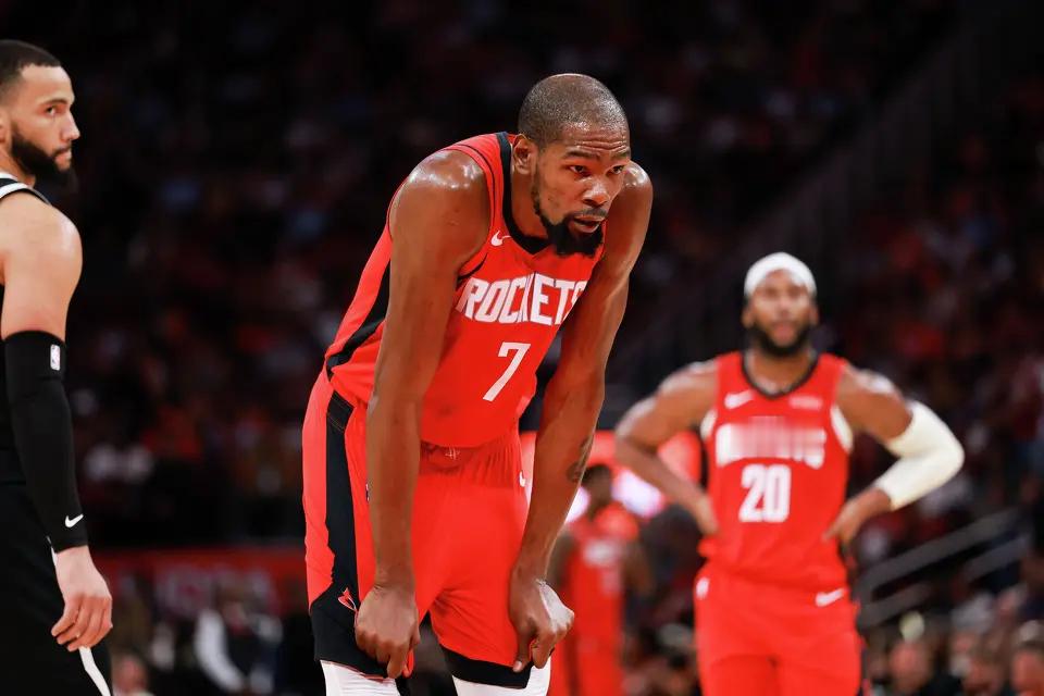 火箭队记DanielleLerner:杜兰特承诺在每次训练中完成20次罚球命中