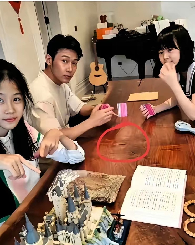 陆毅家的桌子比他人火不是因为桌子好看，也不是因为桌子大，而是因为这个桌子不简单。