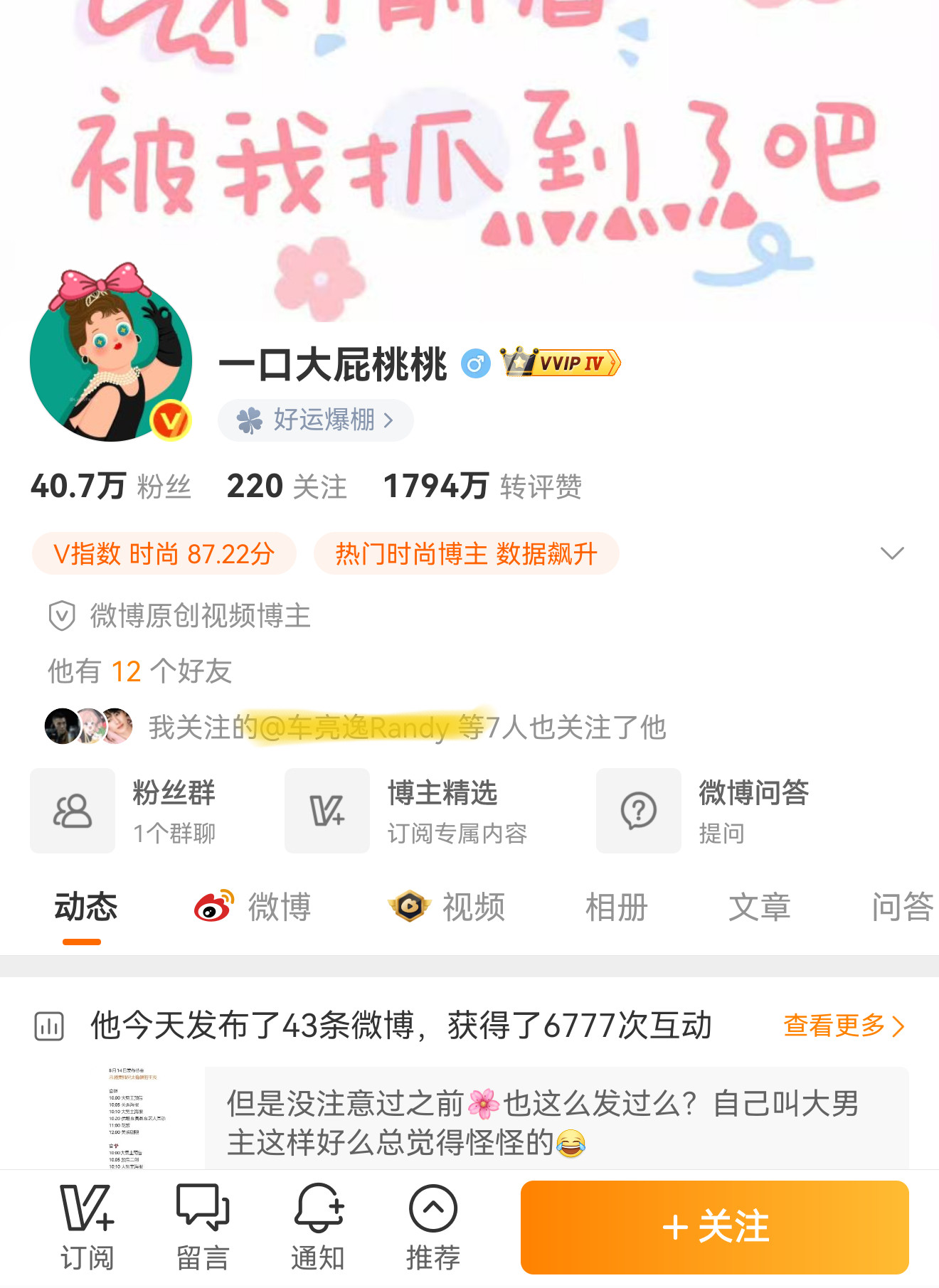 导演也关注了？