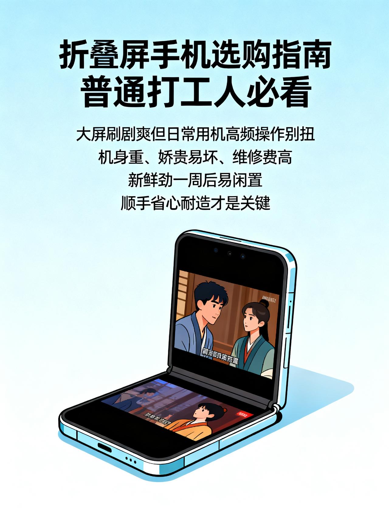 为什么不建议普通人买折叠屏手机？藏在手机店销售绝不会主动说的内幕：为啥我劝所有