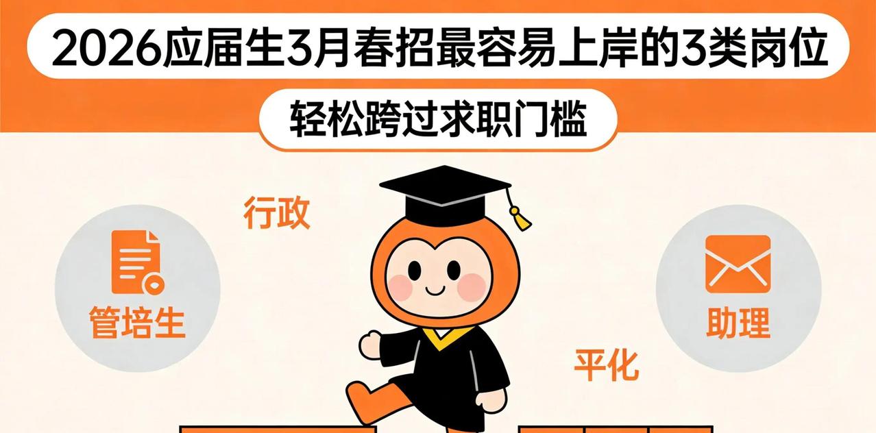 3月春招火热，2026届毕业生还在为大厂热门岗激烈竞争，却忽略了那些高通过率岗位