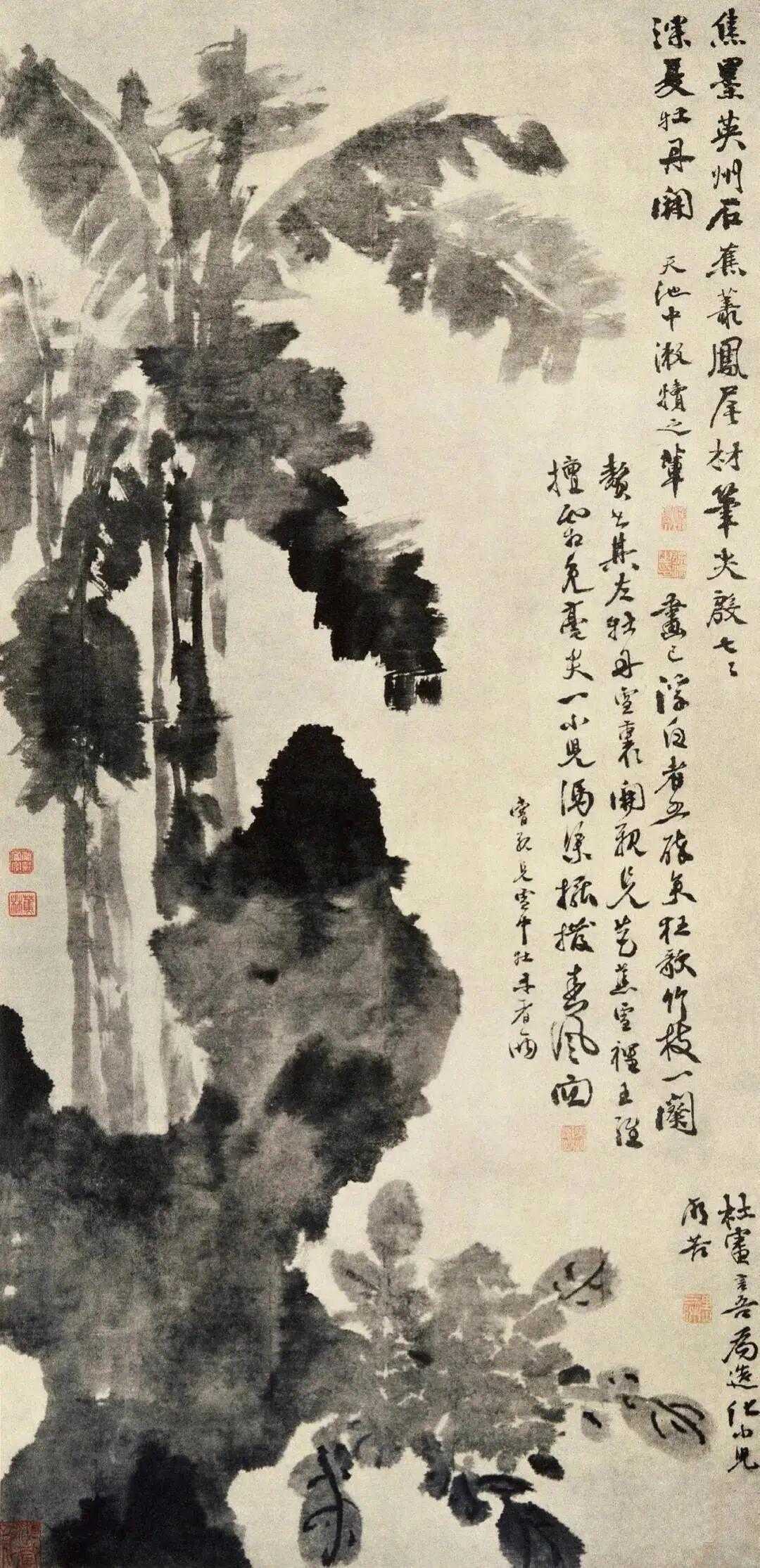 徐渭画牡丹，大风香不散，露浥色逾娇。这就是中国风遇见艺术