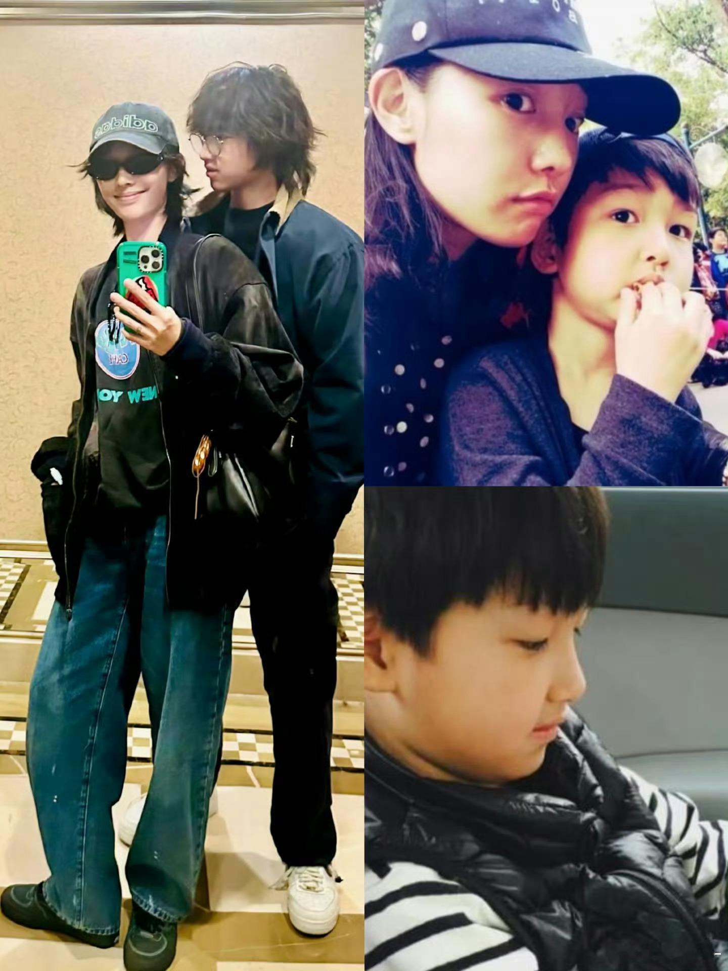 白百何晒与18岁元宝合照妈呀知道她生孩子了真没想到孩子都18岁了！看着妥妥的姐