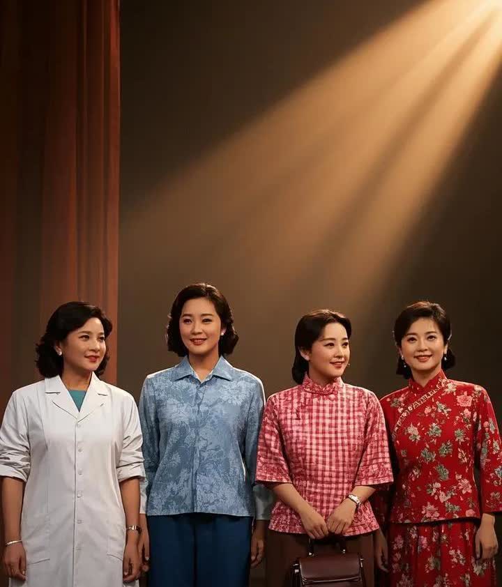 80年代银幕群芳，四位女神颜值皆胜刘晓庆，演技却难敌其锋芒！左起：潘虹（《苦恼人