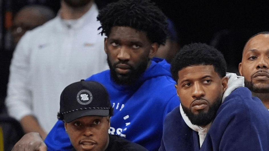 纳斯: 恩比德右膝酸痛, 医生将评估他与保罗-乔治的伤势