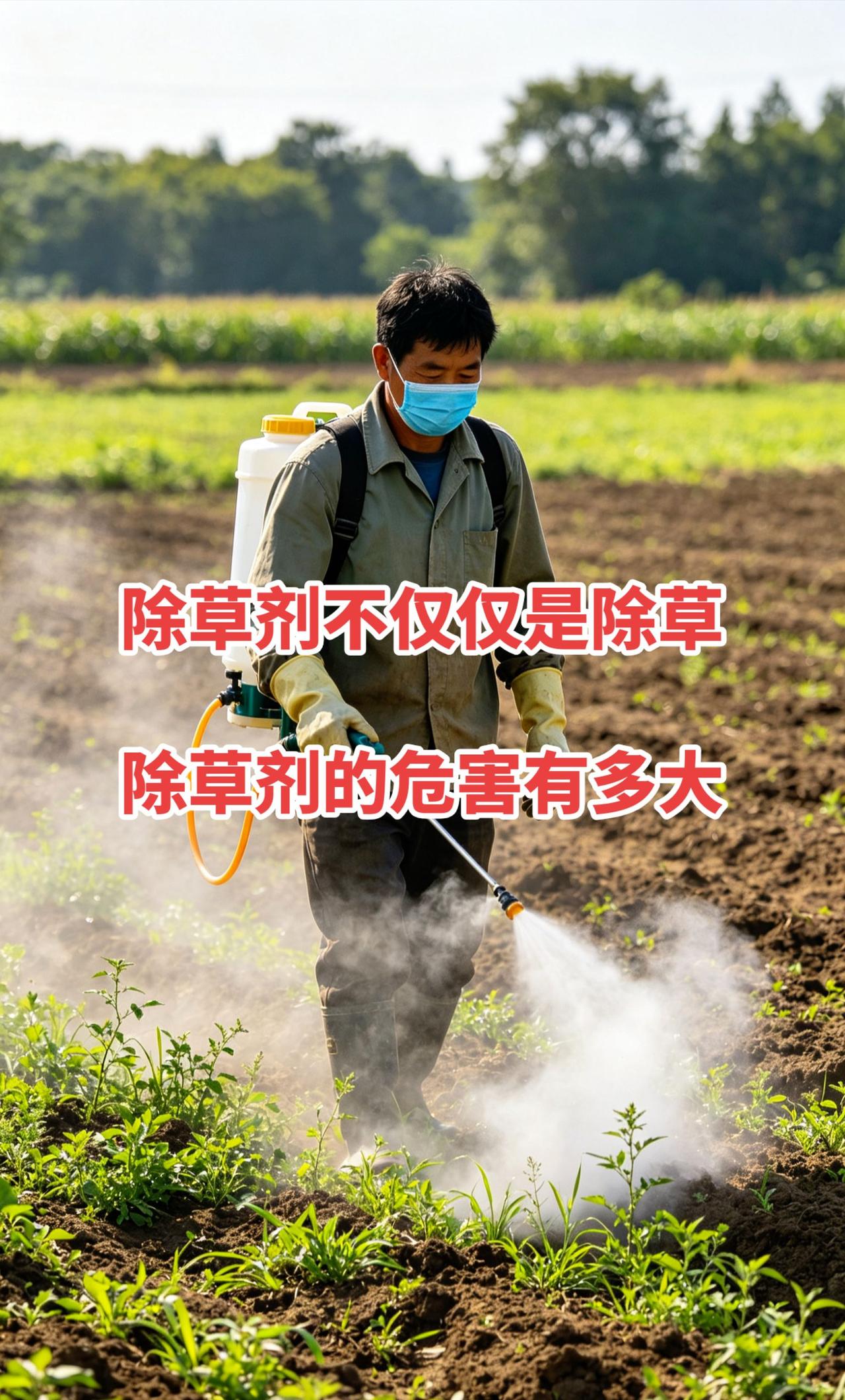 除草剂不是在除草，有可能在除人。除草剂一喷草就枯萎了，确实是省时又省事。你以为表
