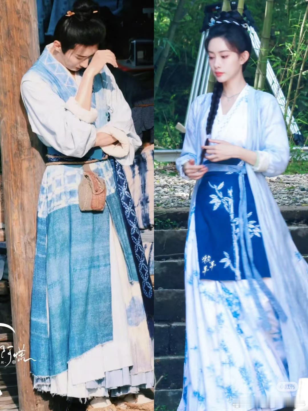 来一组姜桃花和沈在野的情侣照，孟子义怎么长得这么好看​​​