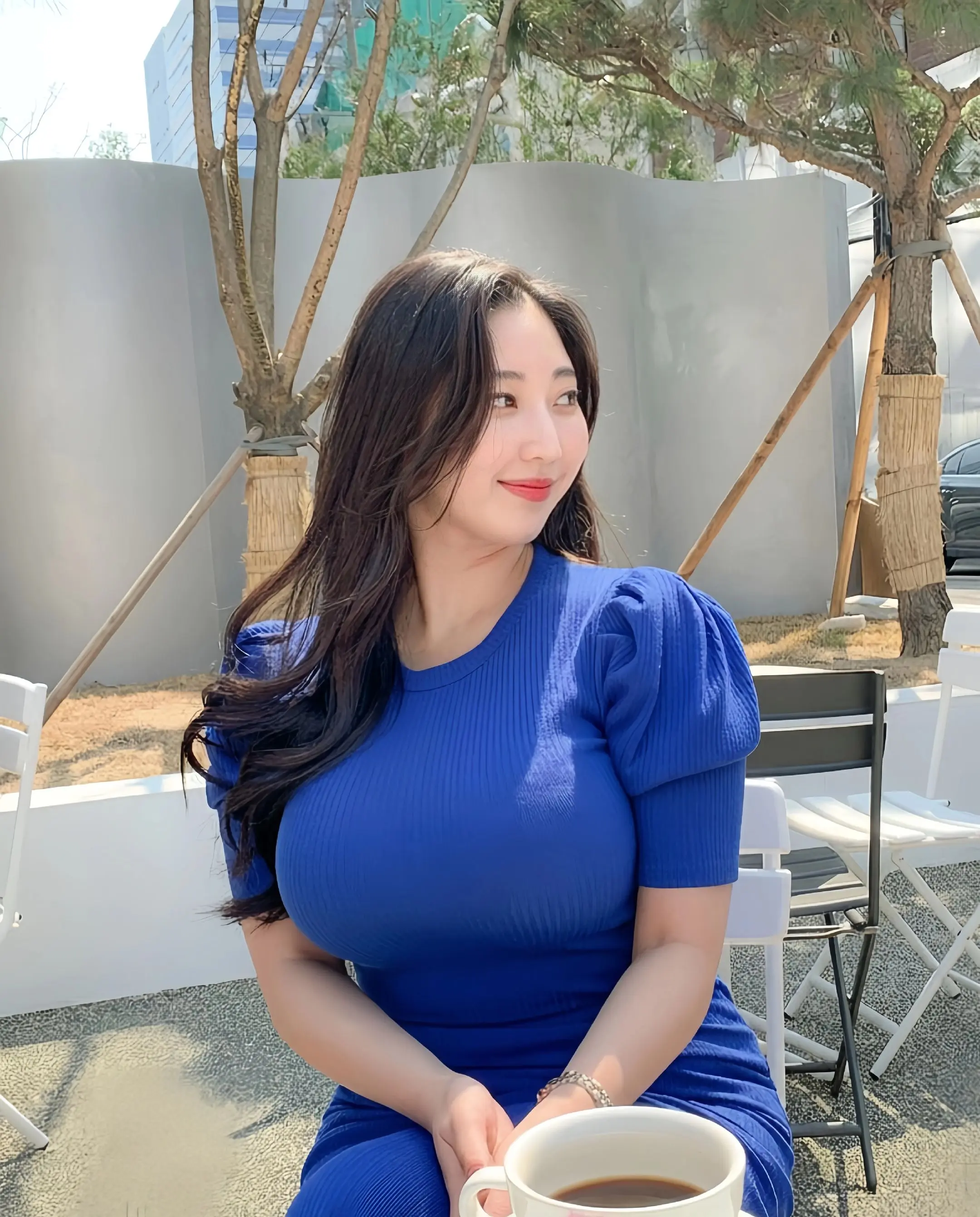 街拍美女穿搭 创作者中心 包臂连衣裙 鱼尾连衣裙 御姐风性感露肩短袖连衣裙