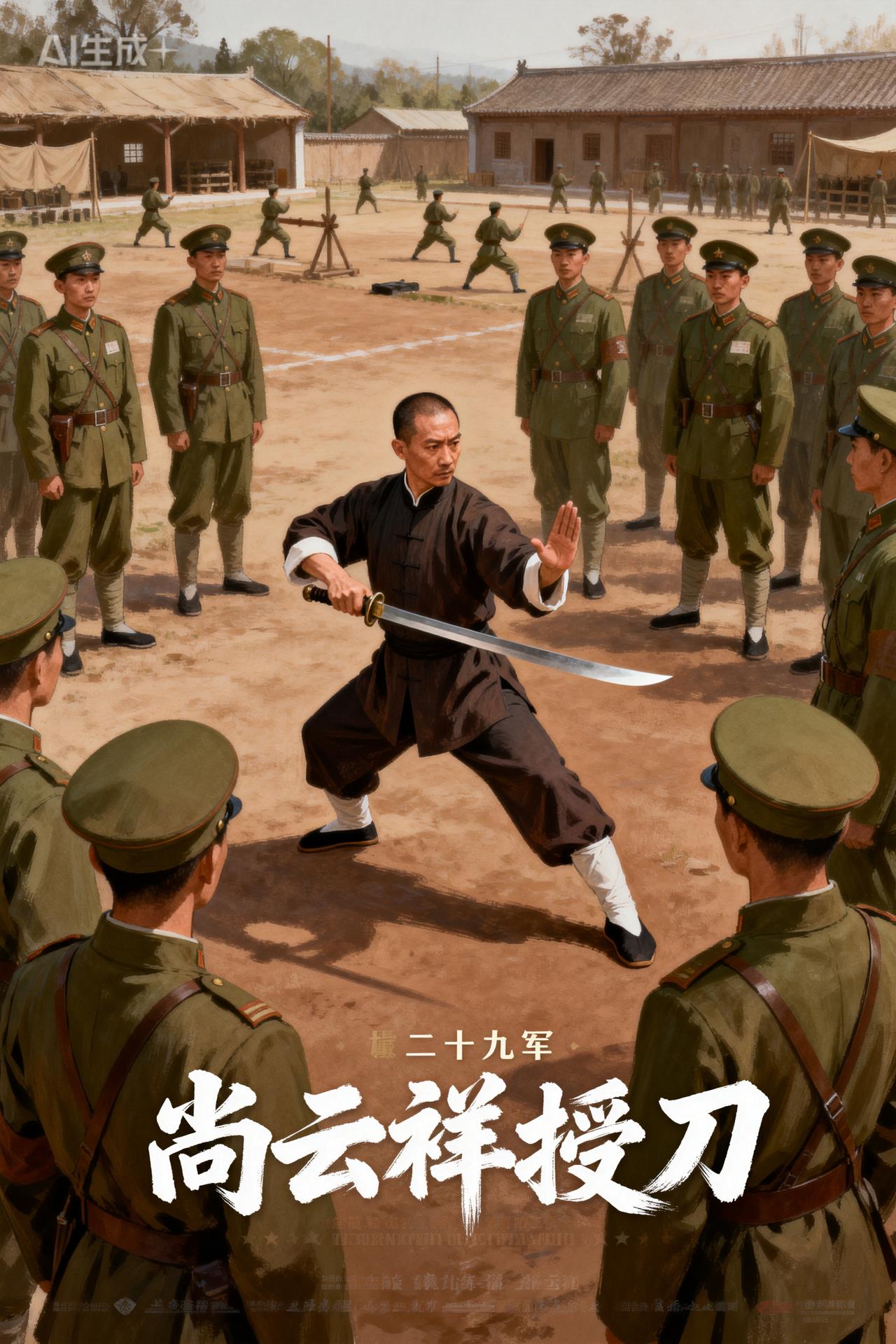 大刀队刀法的主要传授者是尚云祥，他是尚派形意拳的代表人物，被誉为“铁脚佛”。1