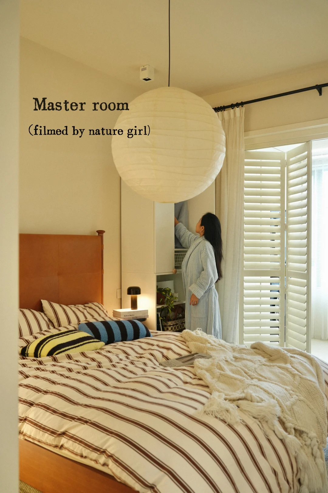 「34岁卧室疗愈」收纳整理 找回内心的秩序🪴