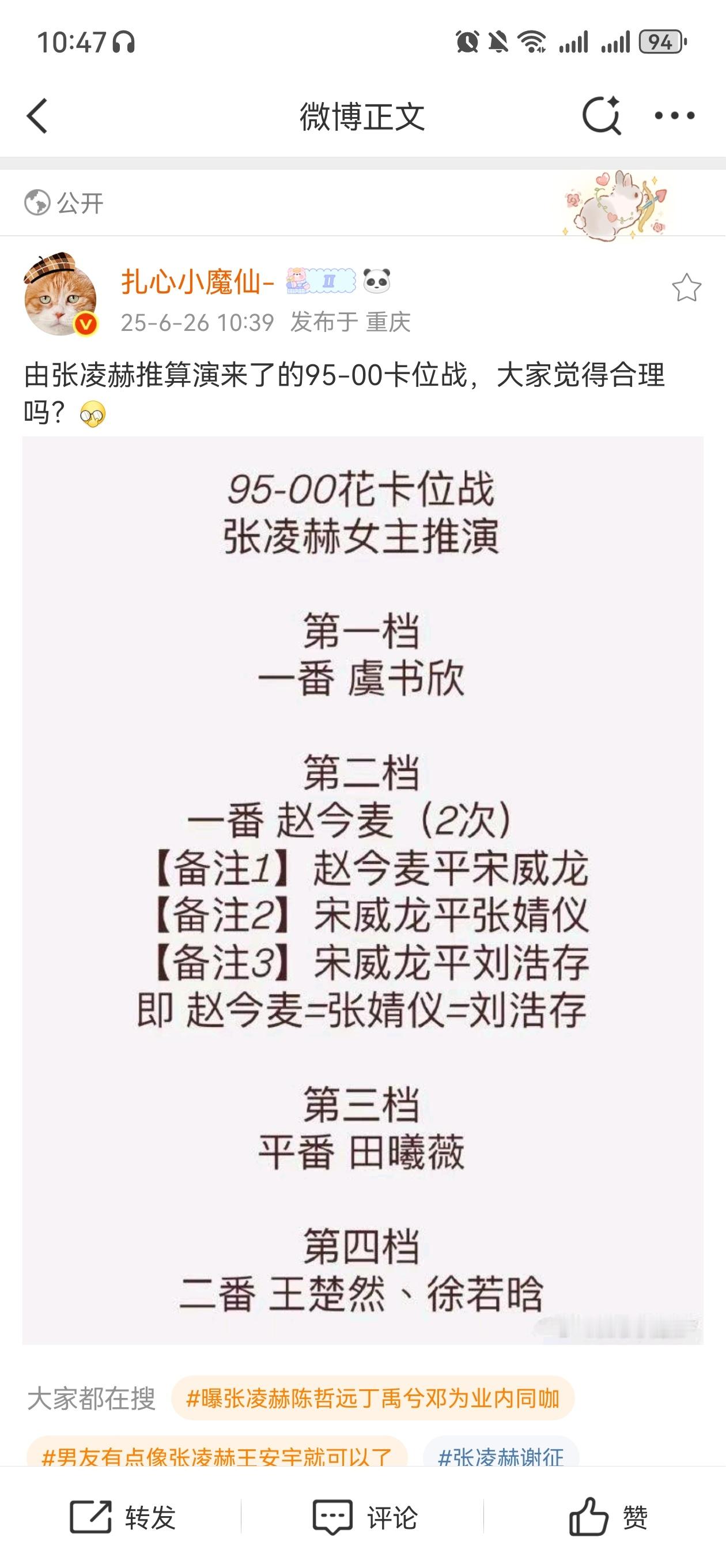 现在娱乐圈的乐子只有番位和耽美了​​​