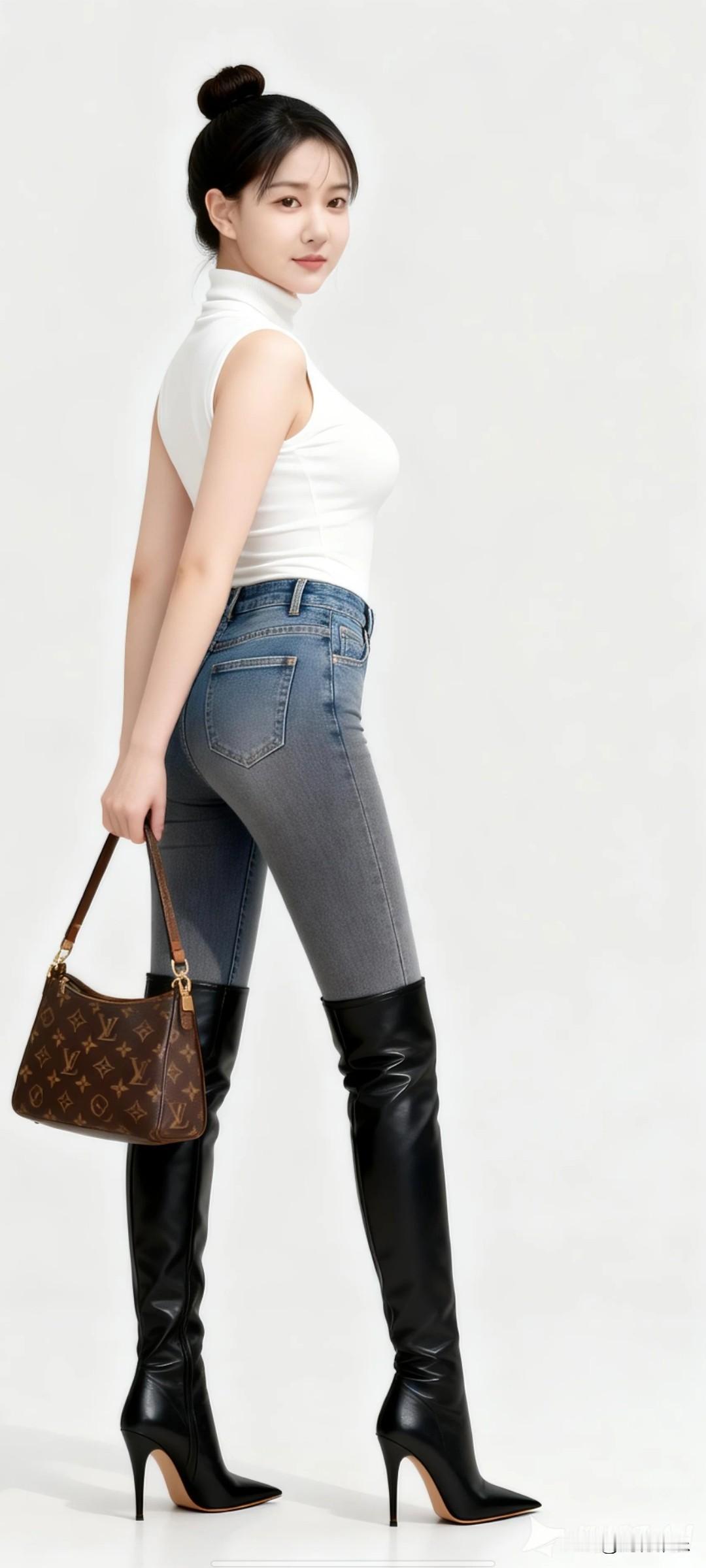 优雅气质，黑白配穿搭指南👗👠👜