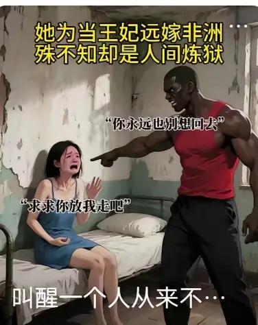 痛苦一一嫁给黑人、自毁一生；恶劣环境、很难生存！非洲贫穷、常年高温；气候