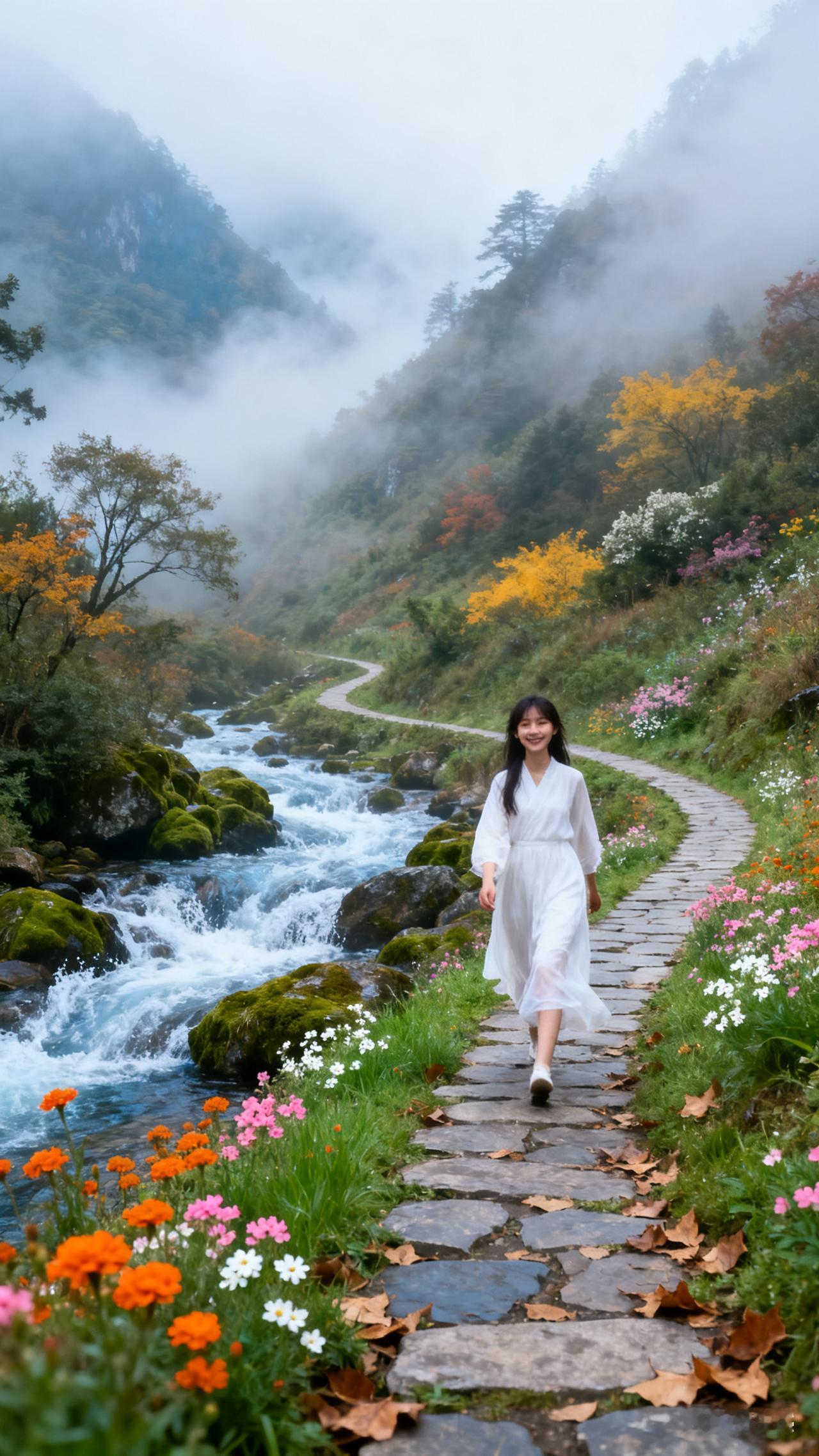 下联:十里长亭十里风。下联:百转回廊百转情。欢迎接着对下联！