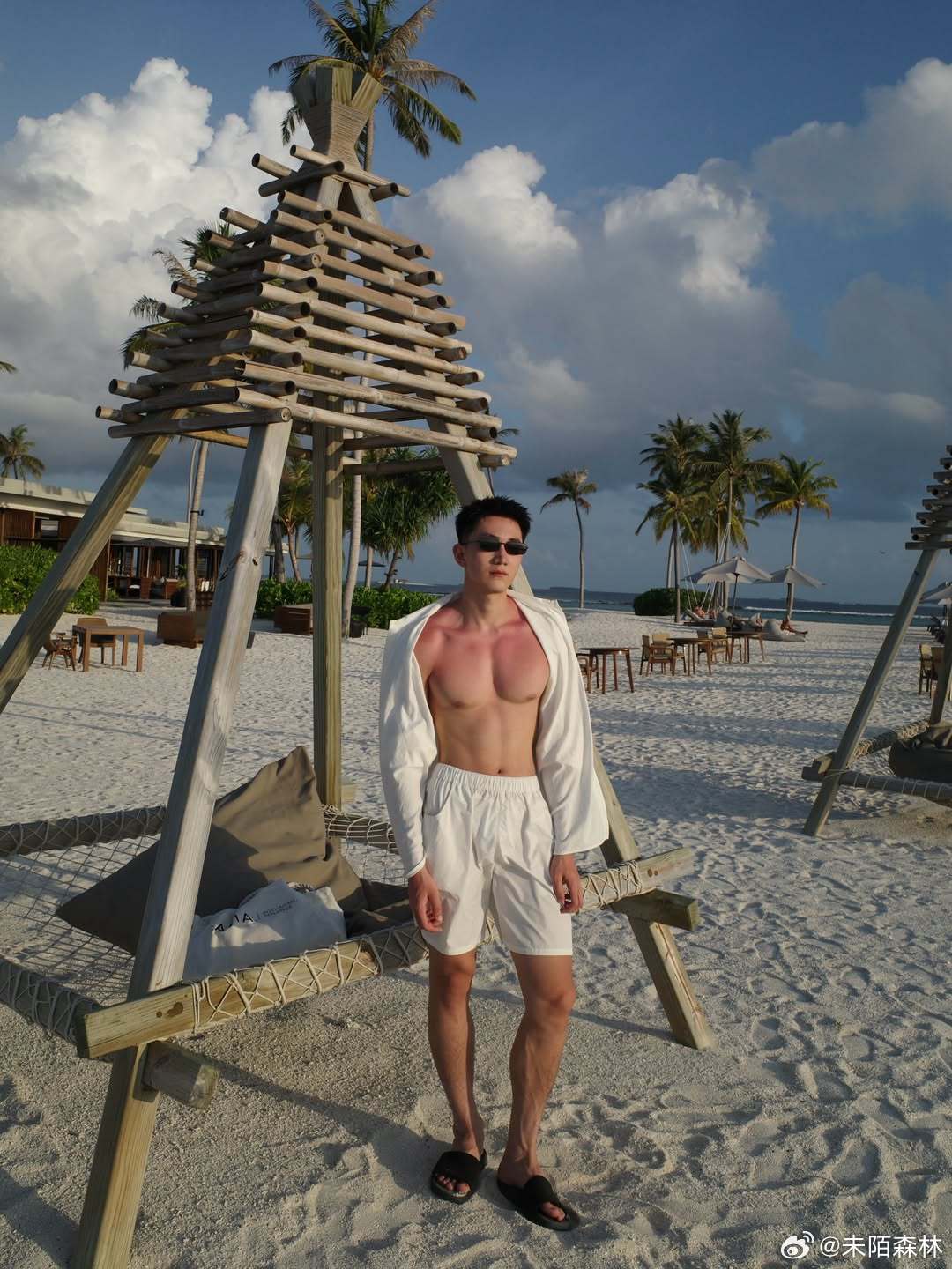 海边美景美人​​​