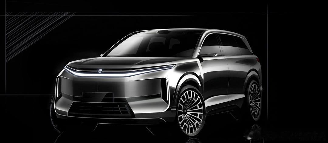 比亚迪这次把“大”字玩明白了。王朝网总经理路天甩出几张手绘图，一台全新的“大唐”