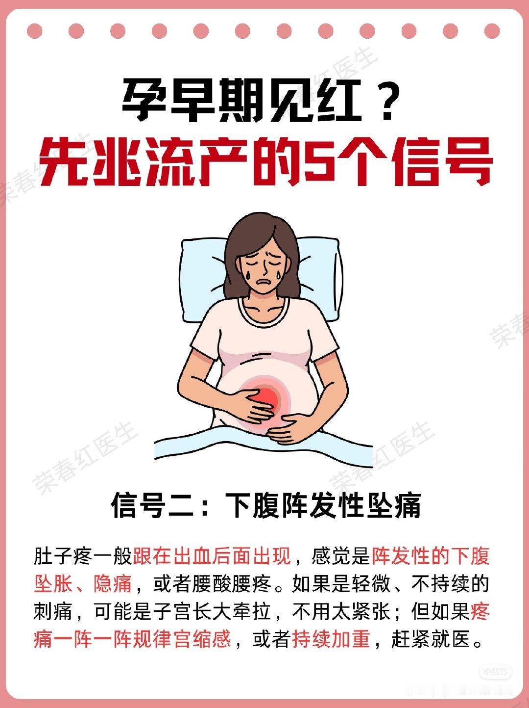 #孕5月女子肛门剧痛未就医不幸流产#怀孕有啥症状一定要及时就医，别挺着不去，对孕妇身体也有很大的伤害