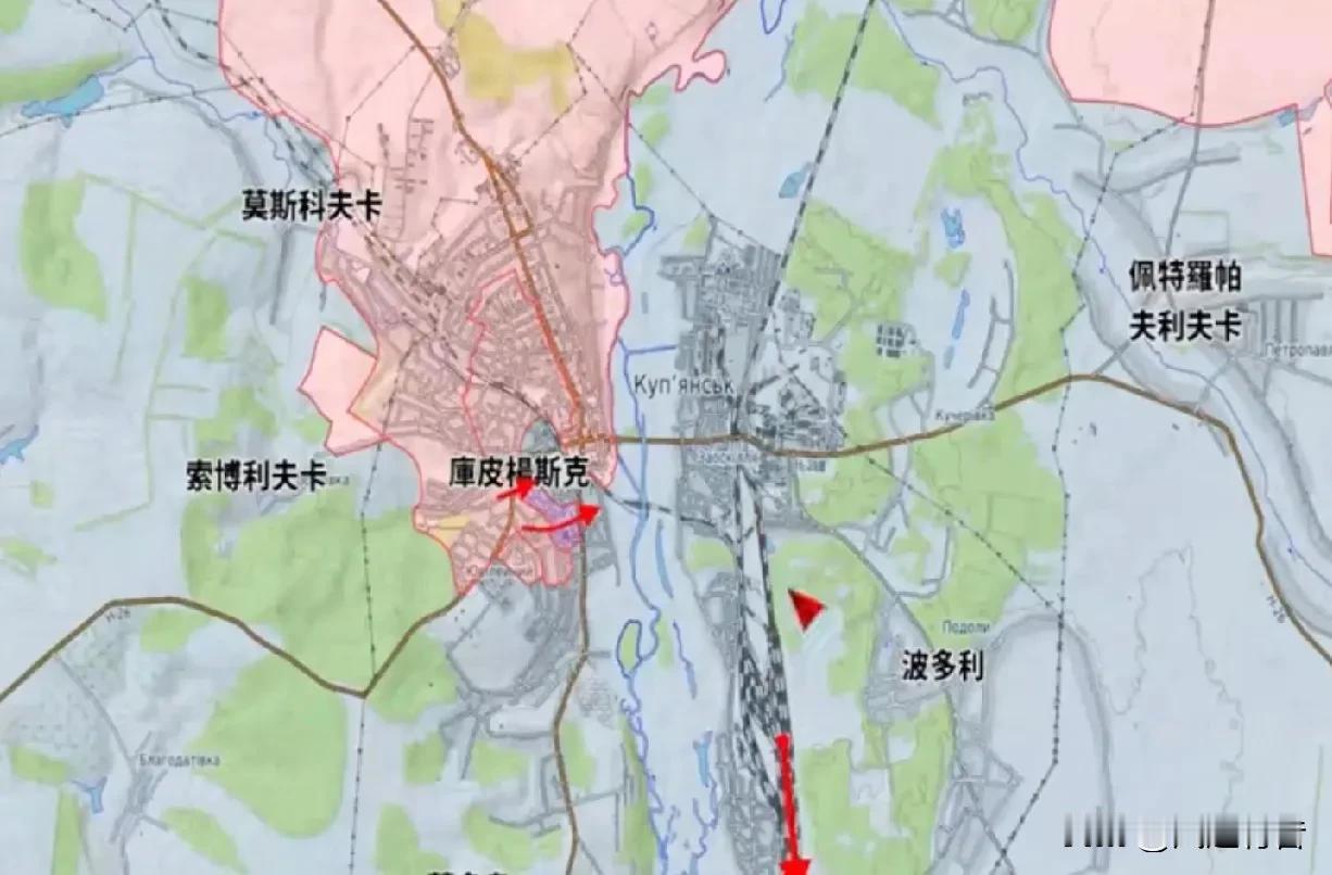 俄军如果拿下库皮扬斯克，领土收益将会十分可观。近日，俄罗斯总统普京视察俄军特