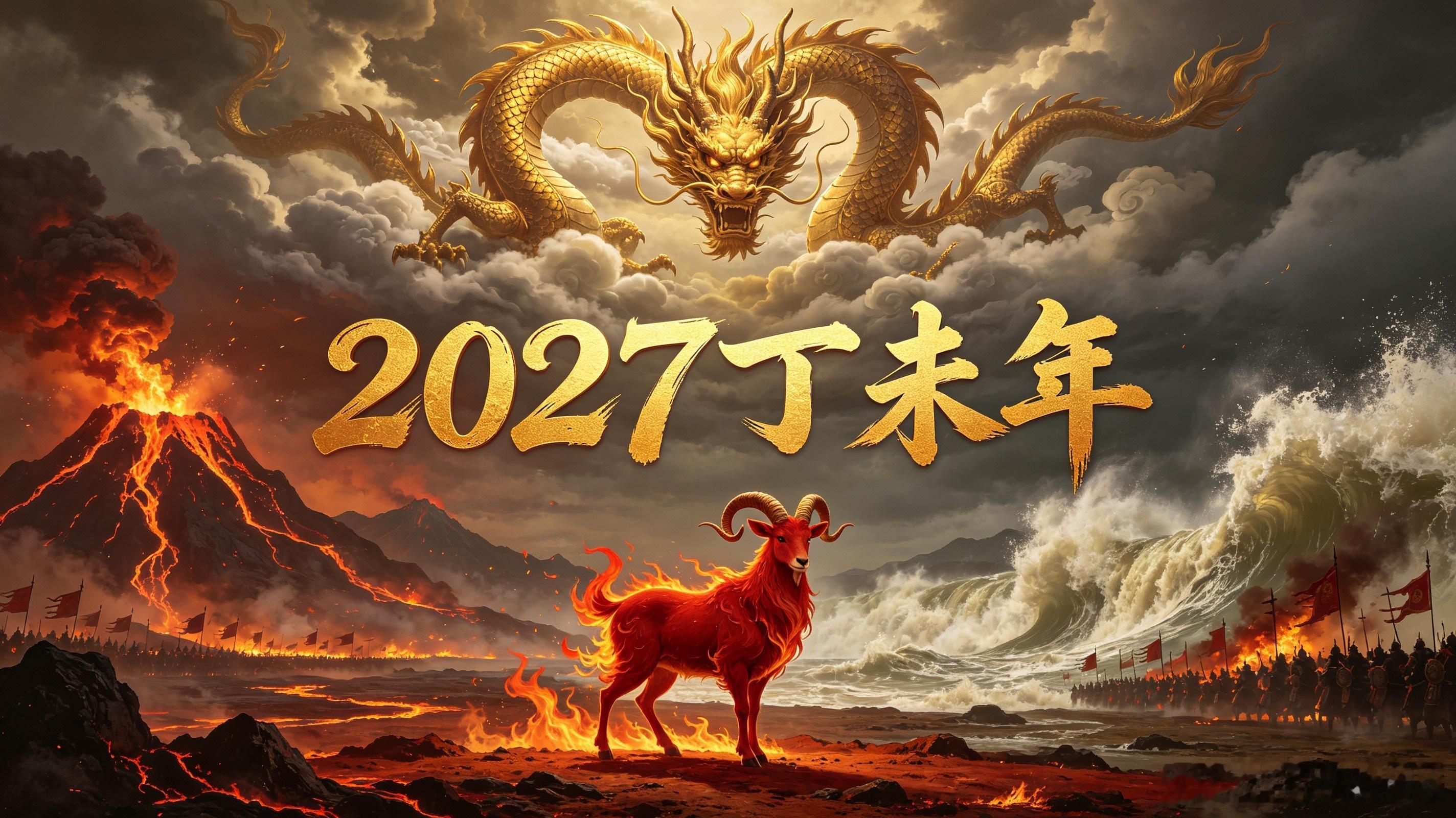 2027丁未“红羊”年运势提醒：2027年为丁未年，丁火未羊俗称