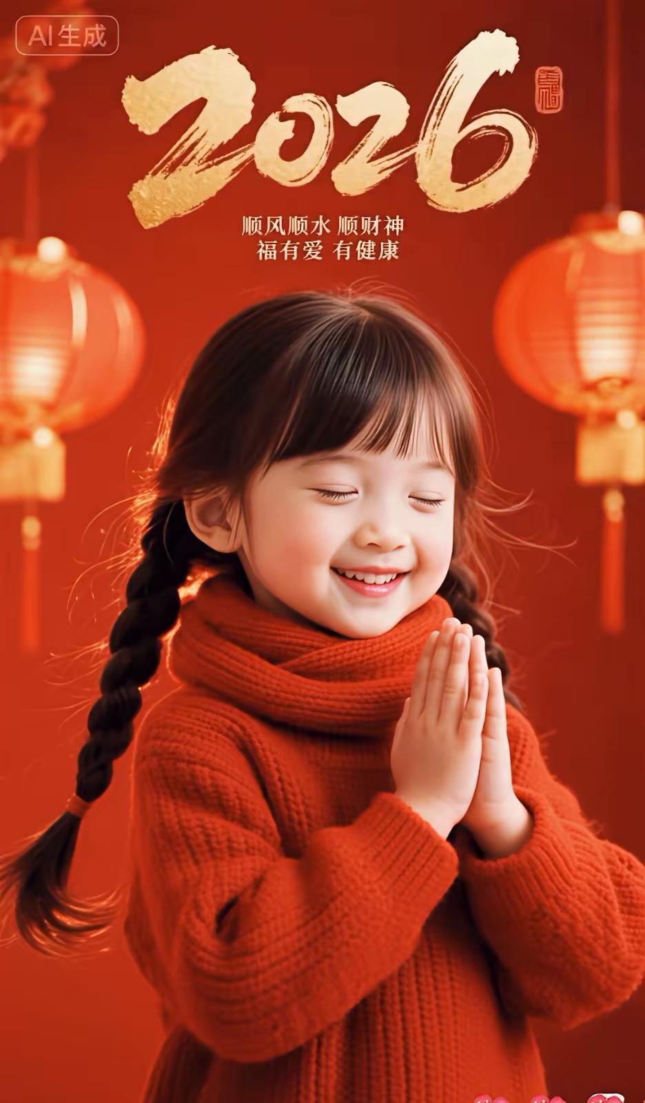 2025年平安健康收尾，2026年吉祥如意开场！《人民日报》的话让我破防了